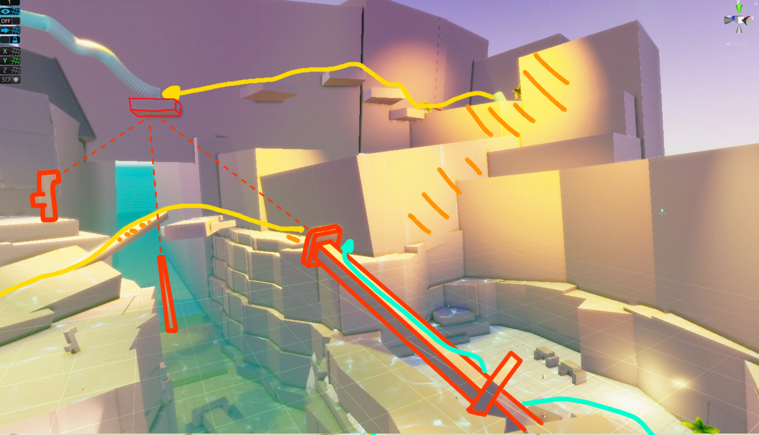 Blockout - Level Design Idea
